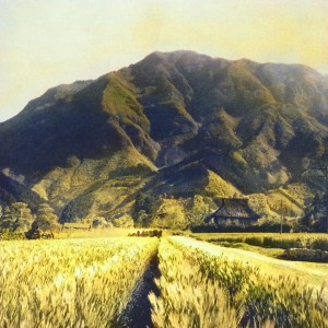 昭和30年の武甲山 昭和30年の武甲山