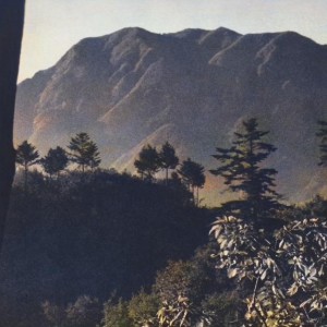 昭和30年の武甲山 昭和30年の武甲山