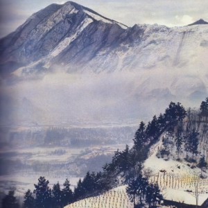 昭和40年の武甲山 昭和40年の武甲山